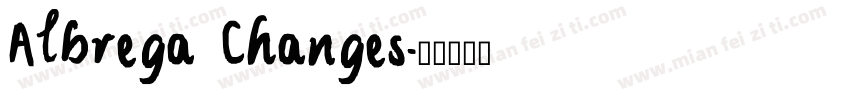 Albrega Changes字体转换